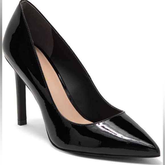 Stuart Weitzman Leigh 95 Pointed Toe Pump (Women) US 7.5 EU 38 Black - Picture 6 of 9